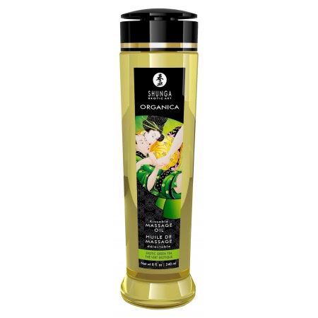 Ulei Masaj Shunga Organic Green Tea 250ml
