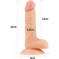 Lovetoy Ultra Soft Dude 18 cm Textura Realista Natural