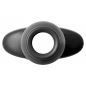 Open Wide Tunnel Plug Negru