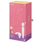 Vibrator Satisfyer Double Wand-er XXL Alb