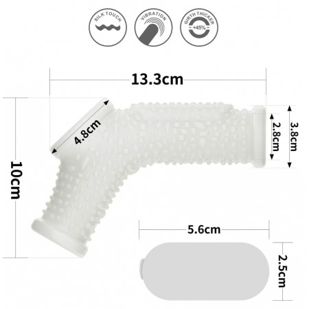 Lovetoy Knights Ring Inel Vibrant cu Manson TPE +45%