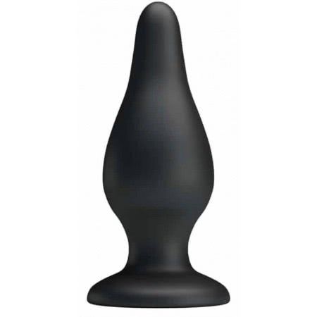 Anal Plug Sturdy Silicone Pretty Love Negru