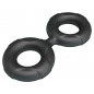 Inel Dublu Crazy Bull Radwan Model 19 Negru