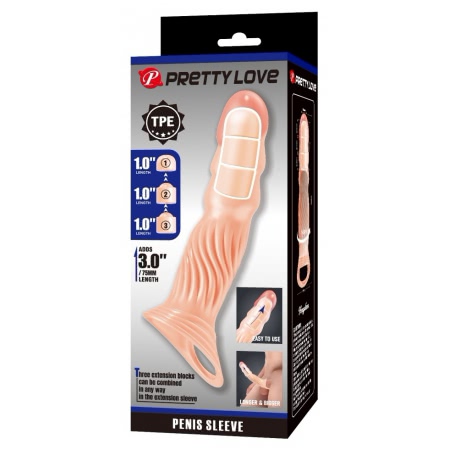 Pretty Love Debra — Extensie Penian Realistă Din TPE