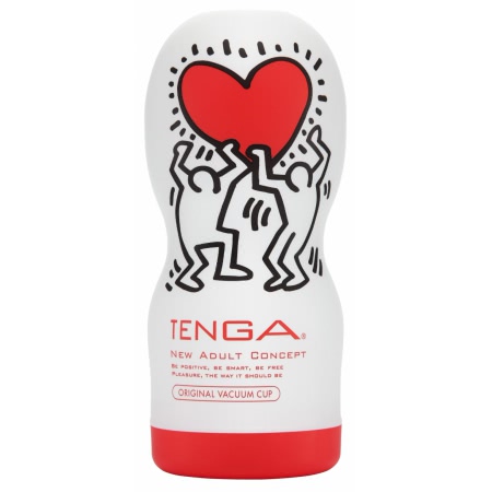 Original Vacuum Keith Haring Alb