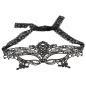 Masca Cottelli Collection Brodata Negru
