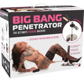 Mașină de Sex cu Împingere pentru Penetrare Dublă