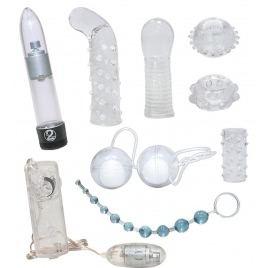 Set Jucarii Sexuale Crystal Transparent pe xBazar