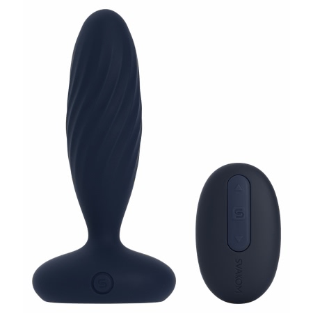 Svakom Jordan Bleumarin: Vibrație și Împingere 7 Moduri Albastru