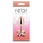 Rear Assets Clover Rose Gold, Dop Anal Din Aluminiu 9.2cm Auriu