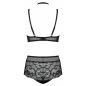 Set Obsessive Elizenes Negru S-M