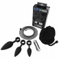 Set Anal Training Plugs Vibe Negru