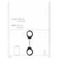 Ouch Beginners Handcuffs Negru