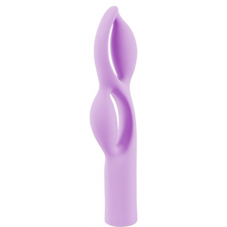 Fabulous Purple – Vibrator 2 Motoare, 12 Moduri, USB Mov