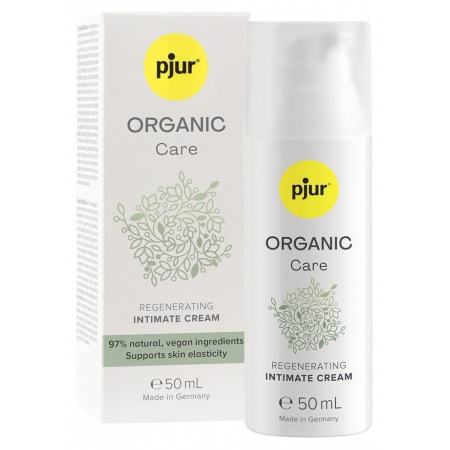 Pjur ORGANIC Care — Cremă Intimă 50 ml, 97% Naturală
