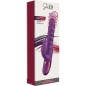 Vibrator Rotativ Cu Împingere Swirl Rabbit Mov