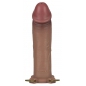 LoveToy Ingen Set Strap‑On 25,5 cm – Manșon Gol cu Tijă Reglabilă