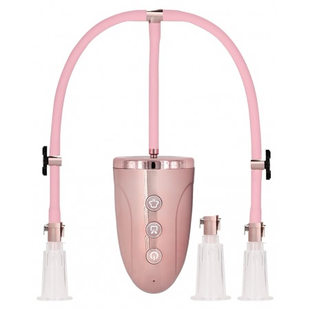 Automatic Rechargeable Clitoral And Nipple Pump Set Roz