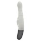 TITANZ 8.5 SILICONE RECHARGEABLE VIBRATOR IN IVORY WHITE