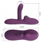 Pretty Love Luka - Pad vibrator din silicon ergonomic