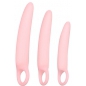 Set 3 Dilatatoare Vaginale Sweet Smile Antrenor Pelvin Roz