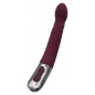 TITANZ 8 SILICONE RECHARGEABLE VIBRATOR IN RUBINE RED NMC0002474