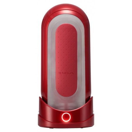 Tenga FLIP 0 Red FLIP WARMER Gel încălzit 18 cm Roșu