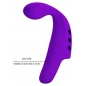 Pretty Love Gorgon Vibrator Pentru Deget Reîncărcabil 10 Moduri Mov