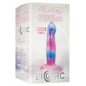 Dildo 21.6 cm – Silicon Lichid cu Ventuză Puternică Multicolor