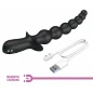 Pretty Love Plug Anal Vibrator 10 Funcții Reîncărcabil Negru