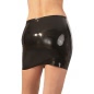 Fusta Latex Mini Skirt Negru L