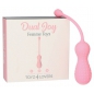 Dual Joy Stimulator Reîncărcabil cu Tijă Ergonomicã Roz