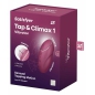Satisfyer Tap Climax 1 Roșu 11 Vibrații + 11 Tapping