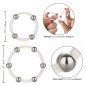 Set Inele Penis Steel Beaded Transparent