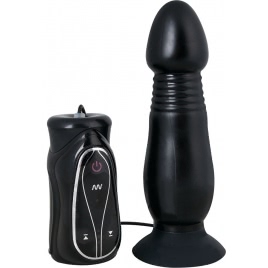 Vibrator Anal Pusher Negru pe xBazar