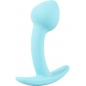 Cuties Plug Albastru — Mini Plug silicon 7.1 cm Discret