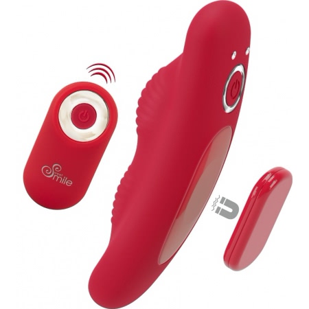 Sweet Smile Vibrator Pentru Chiloți: 10 Moduri, Reîncărcabil Roșu