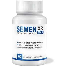 Capsule SemenXR Max Volum Spermă și Fertilitate 60buc