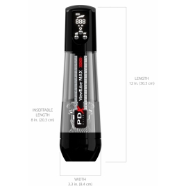 Masturbator ViewTube Max cu Sucțiune și Vibrații Separate