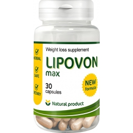 Lipovon Max Capsule Pentru Slăbit Rapid 30 capsule