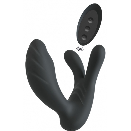 Vibrator Sweet Smile G Punct 3 Motoare Reîncărcabil Negru