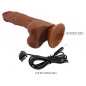 Debra Calisto 9,8 cm – Vibrator Rotativ cu Ventuză Discret
