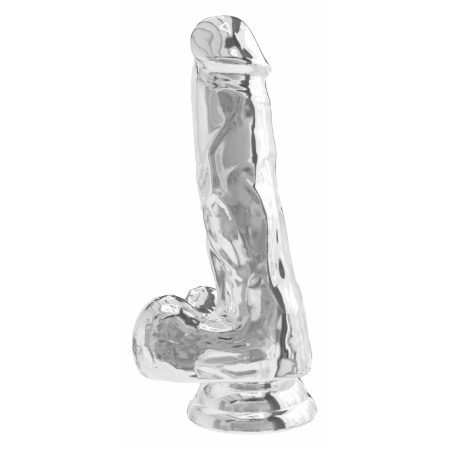 TOYJOY Get Real Transparent 15 cm — Fixare cu Ventuză
