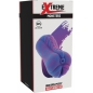 Masturbator Unicorn EXTREME Acces Dublu 14.5 și 9 cm Mov
