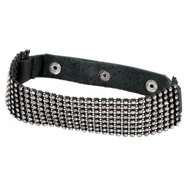 Zgarda Rhinestone Choker Negru pe xBazar