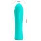 Pretty Love Alfreda Green — Mini Vibrator 12 Moduri, Reîncărcabil