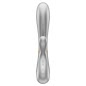 Vibrator Hot Lover Heat Argintiu