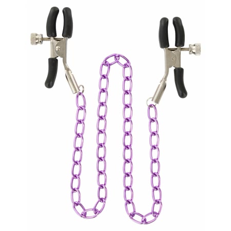 Cleme Pentru Sfârcuri ToyJoy Argintiu