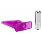 Mini Plug Anal CalExotics — Compact, 2 Moduri Vibrații Roz