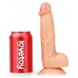 Lovetoy Ultra Soft Dude Dildo Realist 20 cm cu Ventuză